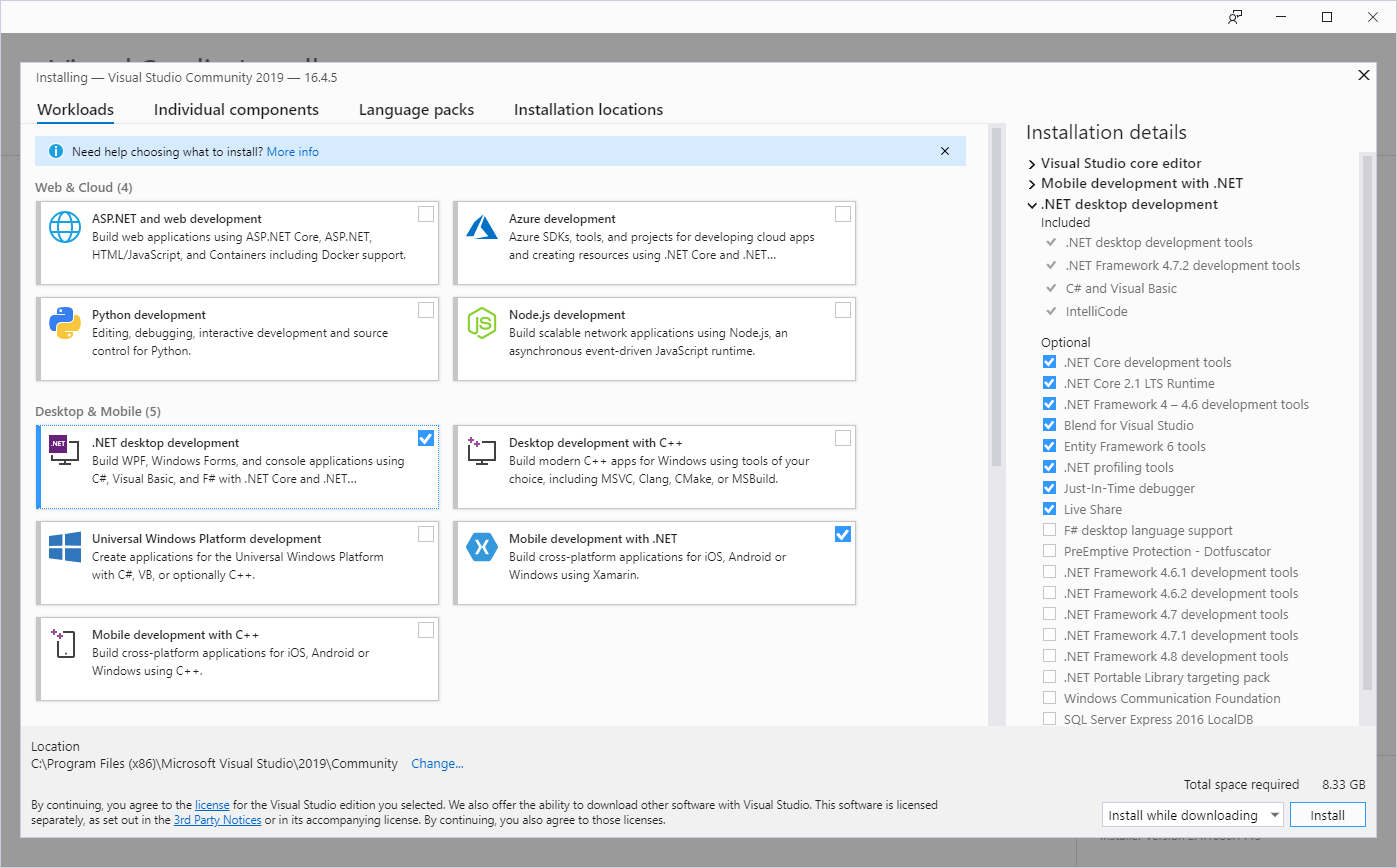 Setting Up Visual Studio 2019 Tutorials Industrian